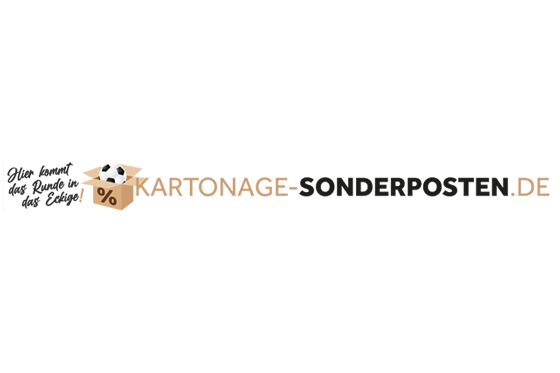 Kartonage Sonderposten Sponsor bei Germania Westerwiehe